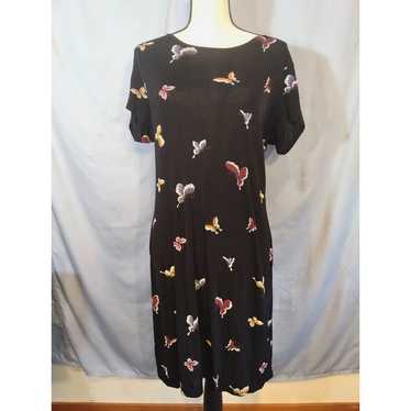 Vintage 90s Espressa USA Butterfly Dress