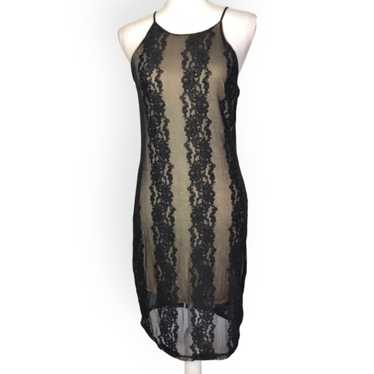 Poetry Lace Overlay Sleeveless Knee Length Tank D… - image 1