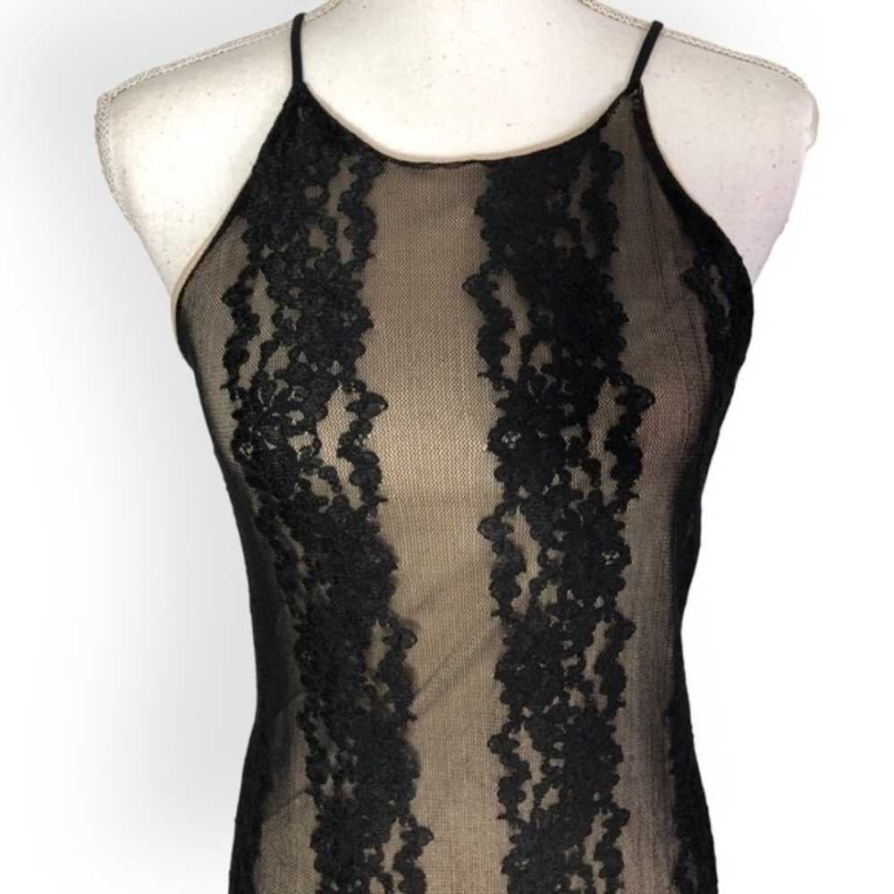 Poetry Lace Overlay Sleeveless Knee Length Tank D… - image 2