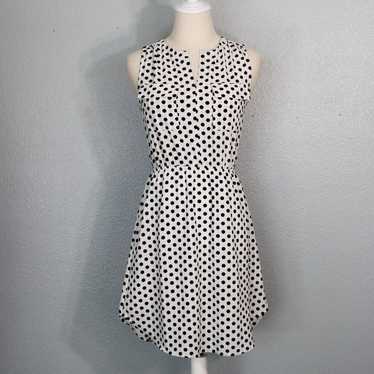 Adorable Monteau Polka Dot Midi Dress Size S - image 1