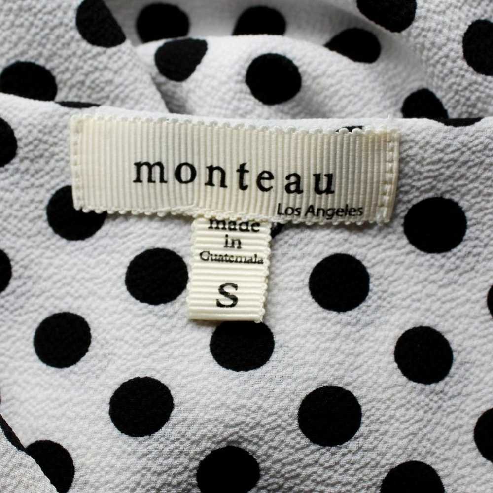 Adorable Monteau Polka Dot Midi Dress Size S - image 7