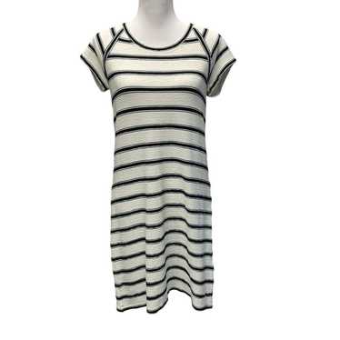 MAX STUDIO Kassadi Striped Textured Knit Dress Si… - image 1