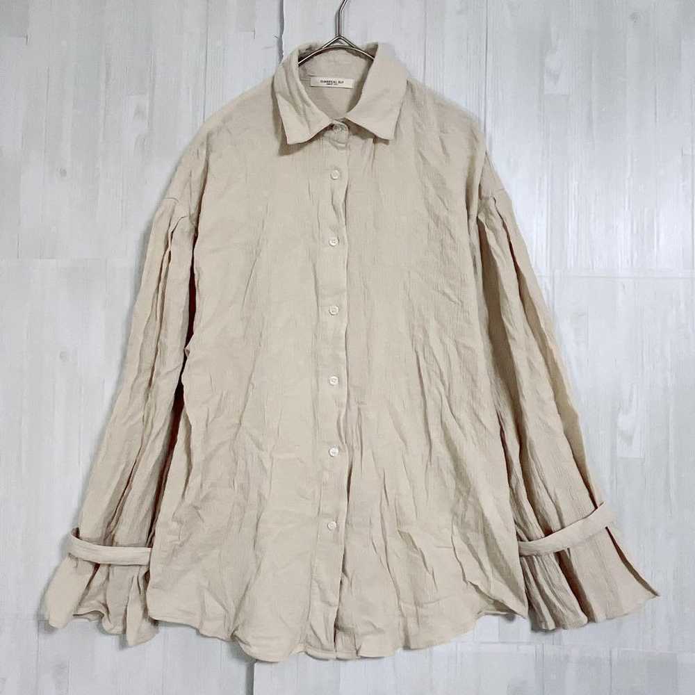 Classical Elf Bell Sleeve Beige - image 1