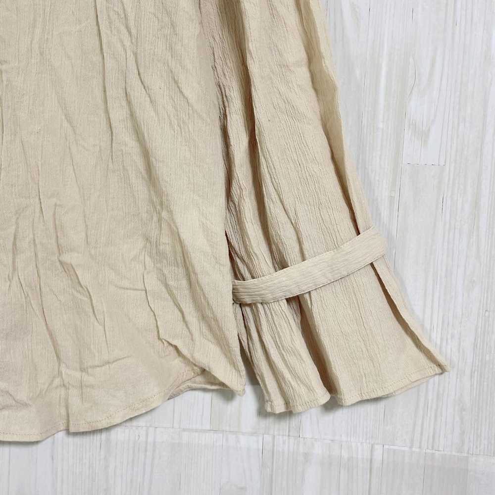 Classical Elf Bell Sleeve Beige - image 3