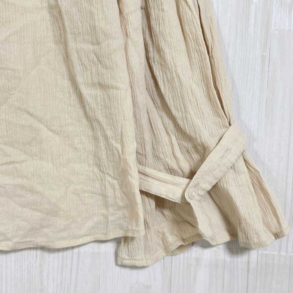 Classical Elf Bell Sleeve Beige - image 8