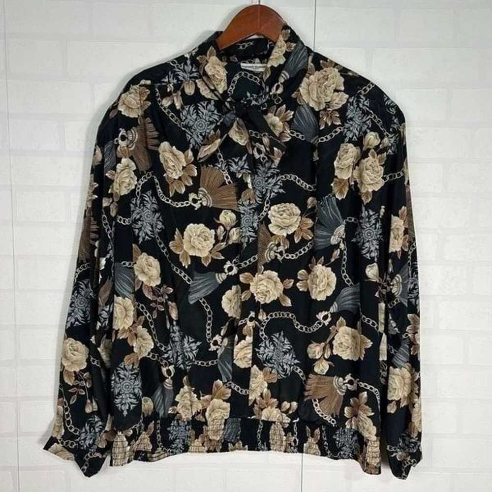 Alfred Dunner Vintage Women’s Blouse size 22 W Eq… - image 1