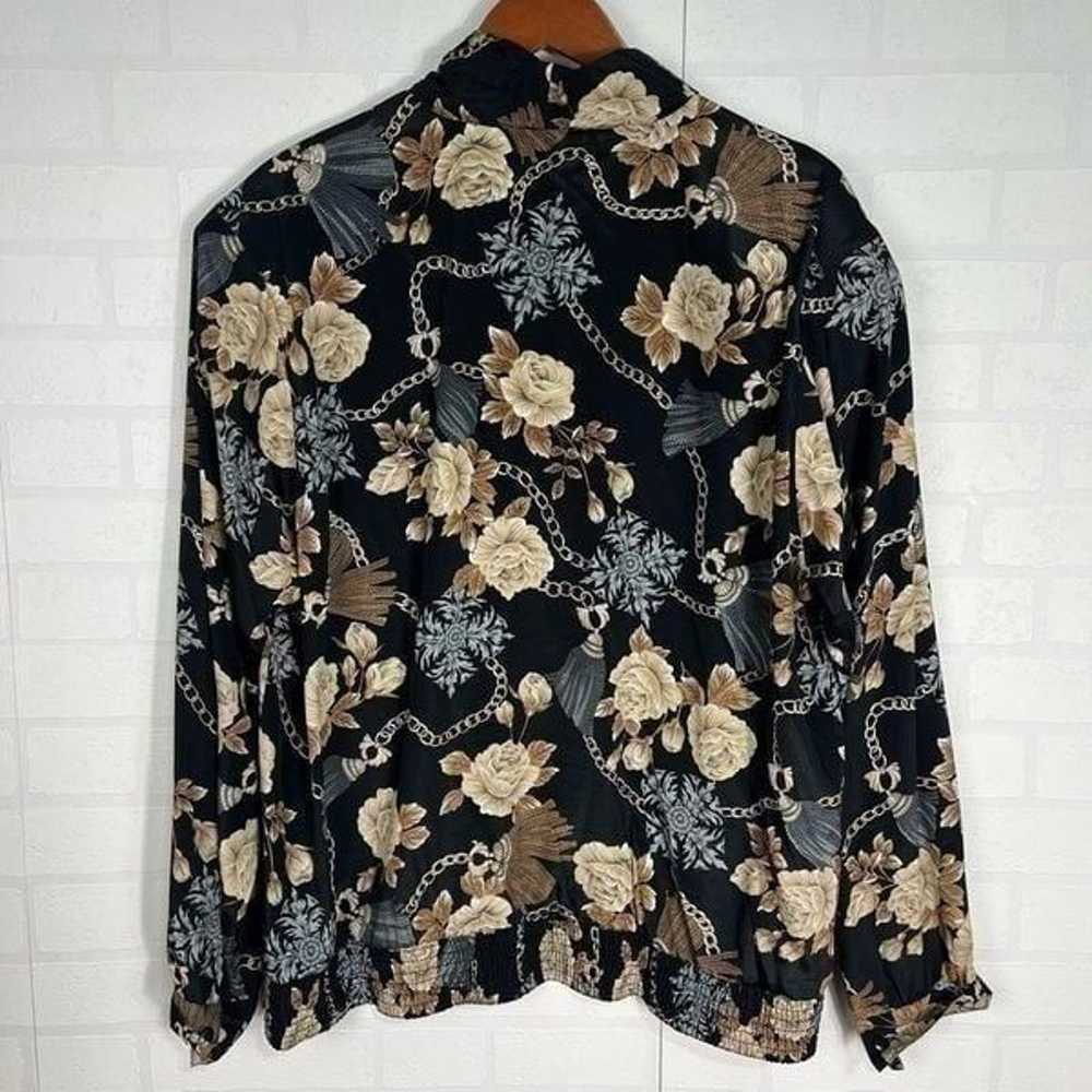 Alfred Dunner Vintage Women’s Blouse size 22 W Eq… - image 9