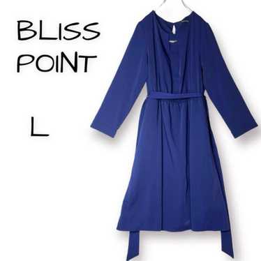 Bliss Point Long One Piece Blue Ribbon No Collar - image 1