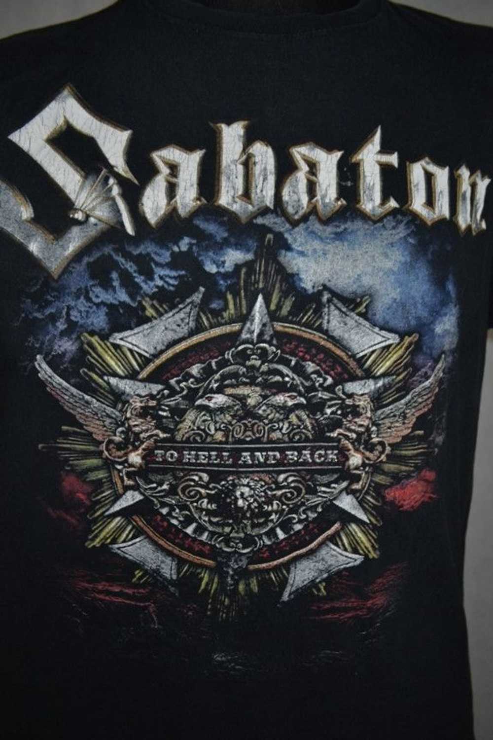 Band Tees × Rock Tees × Vintage SABATON To Hell a… - image 5