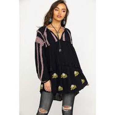 Free People Small (oversized) Tunic Shirt Mini Dre