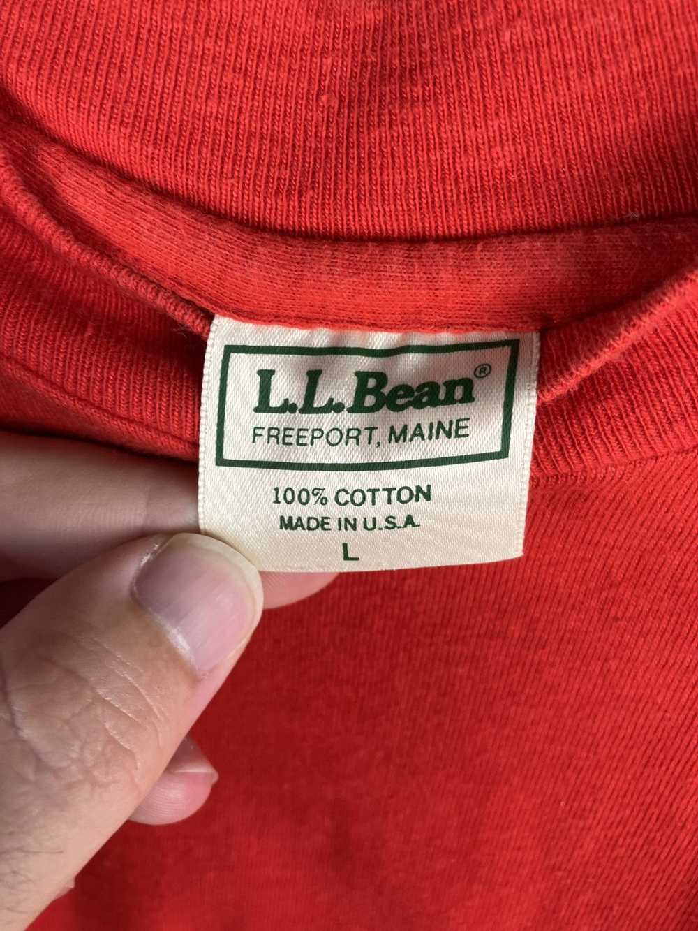 L.L. Bean × Single × Vintage Vintage 1990s LL Bea… - image 4