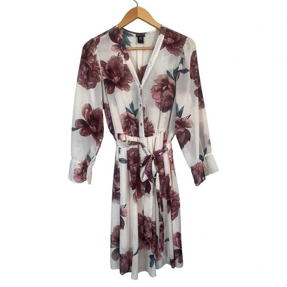 Kate and Lily Sheer Floral Plus Size Midi Dress S… - image 2