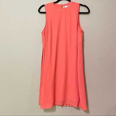 Daniel Rainn Coral Sleeveless Pleated Back Mini D… - image 1