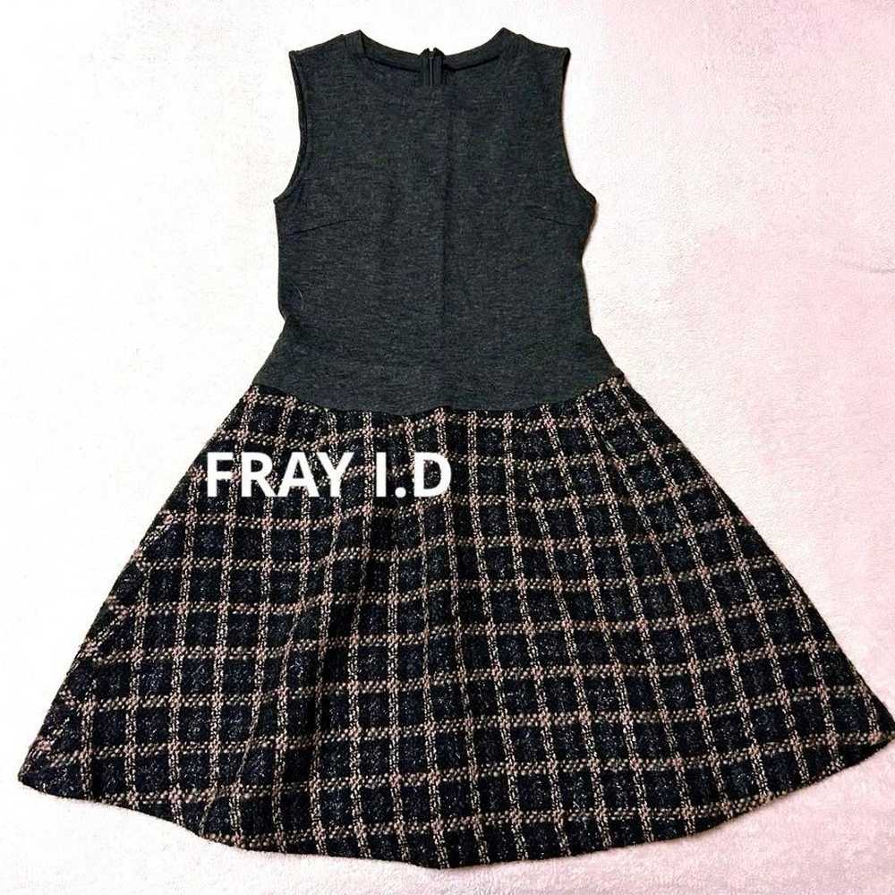 FRAY I.D One-Piece Tweed Skirt - image 1