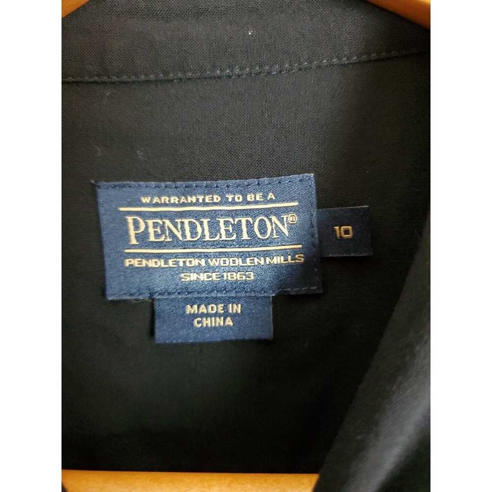 Pendleton Dress Tunic Womens 10 Black Hidden Butt… - image 12