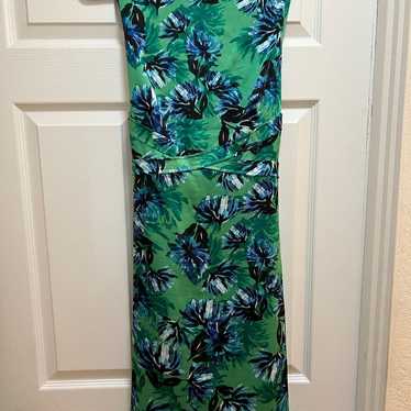 Formal flower print dress - image 1