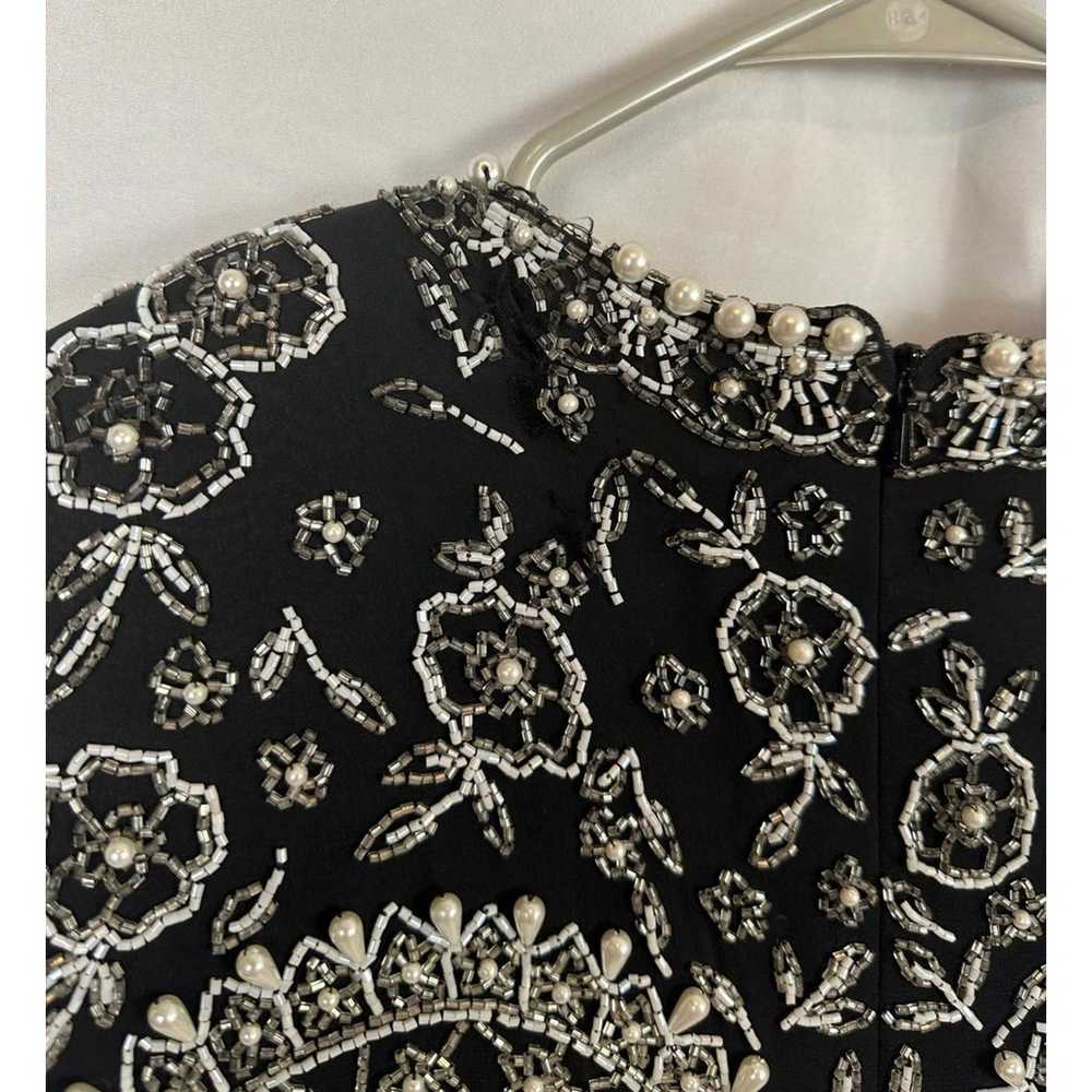 Vintage Silk Embellished Shirt - image 8