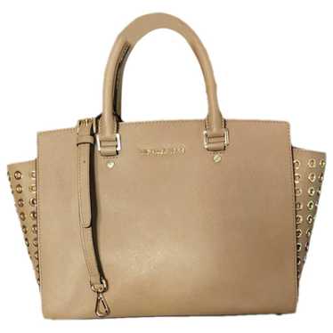 Michael Kors Selma leather satchel