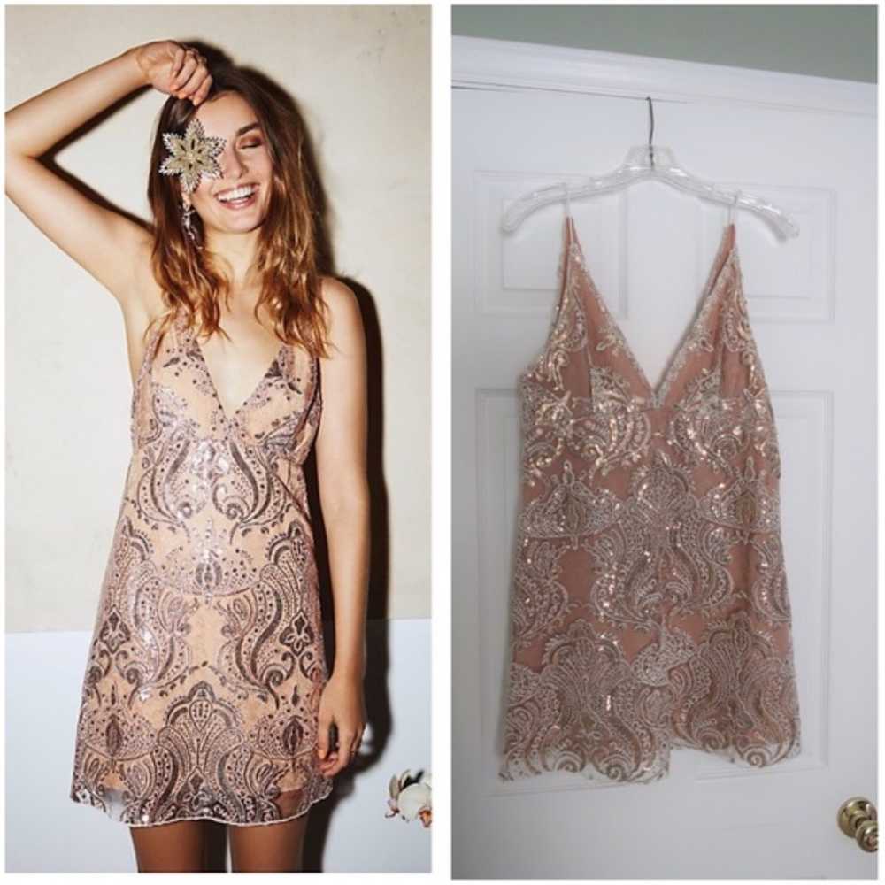 Free People mini sequin dress - image 2