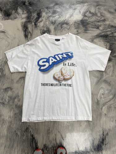 Saint Michael Saint Michael Oreo tee white XL Auth