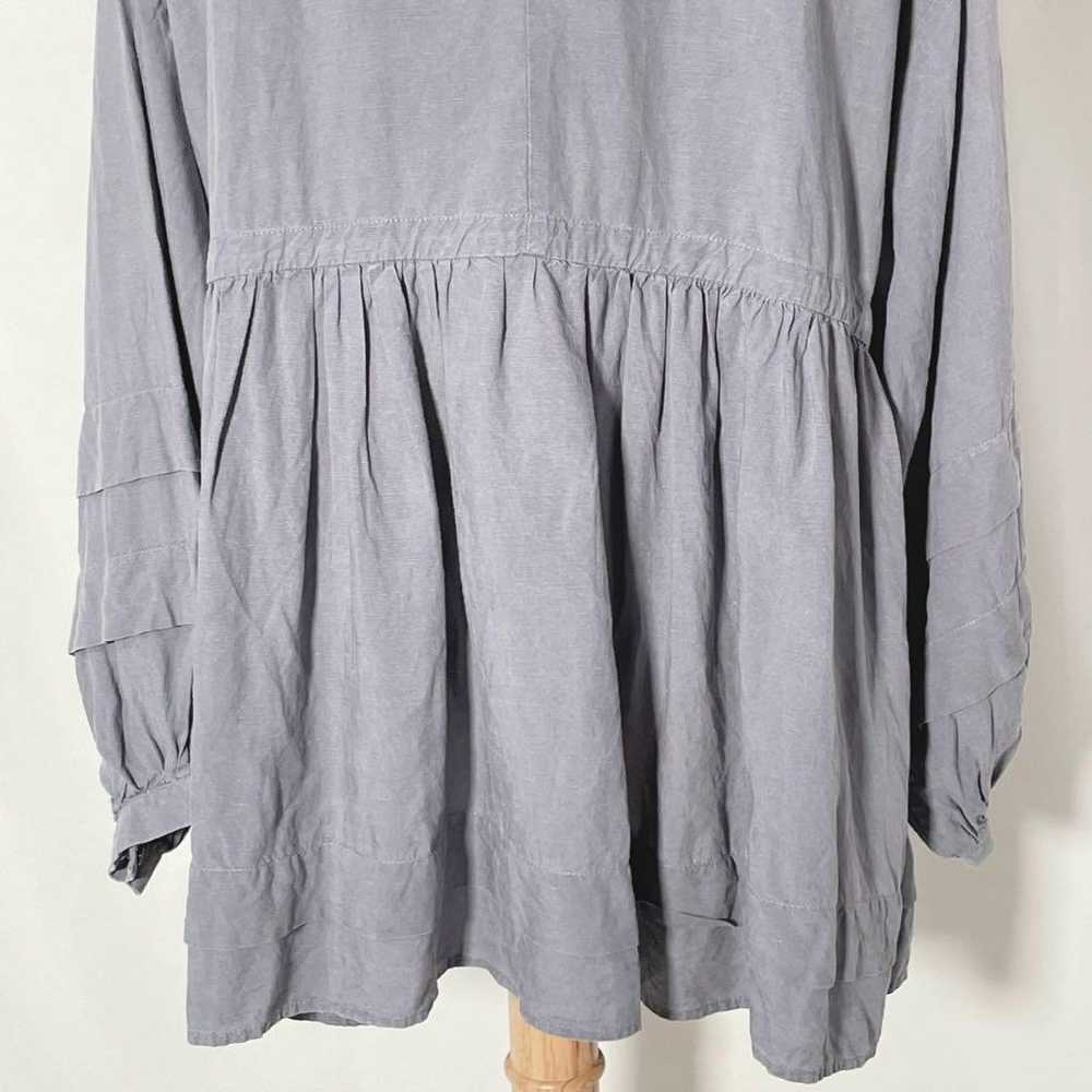 Urban Research Doors Linen Blend Puff Sleeve Fril… - image 12