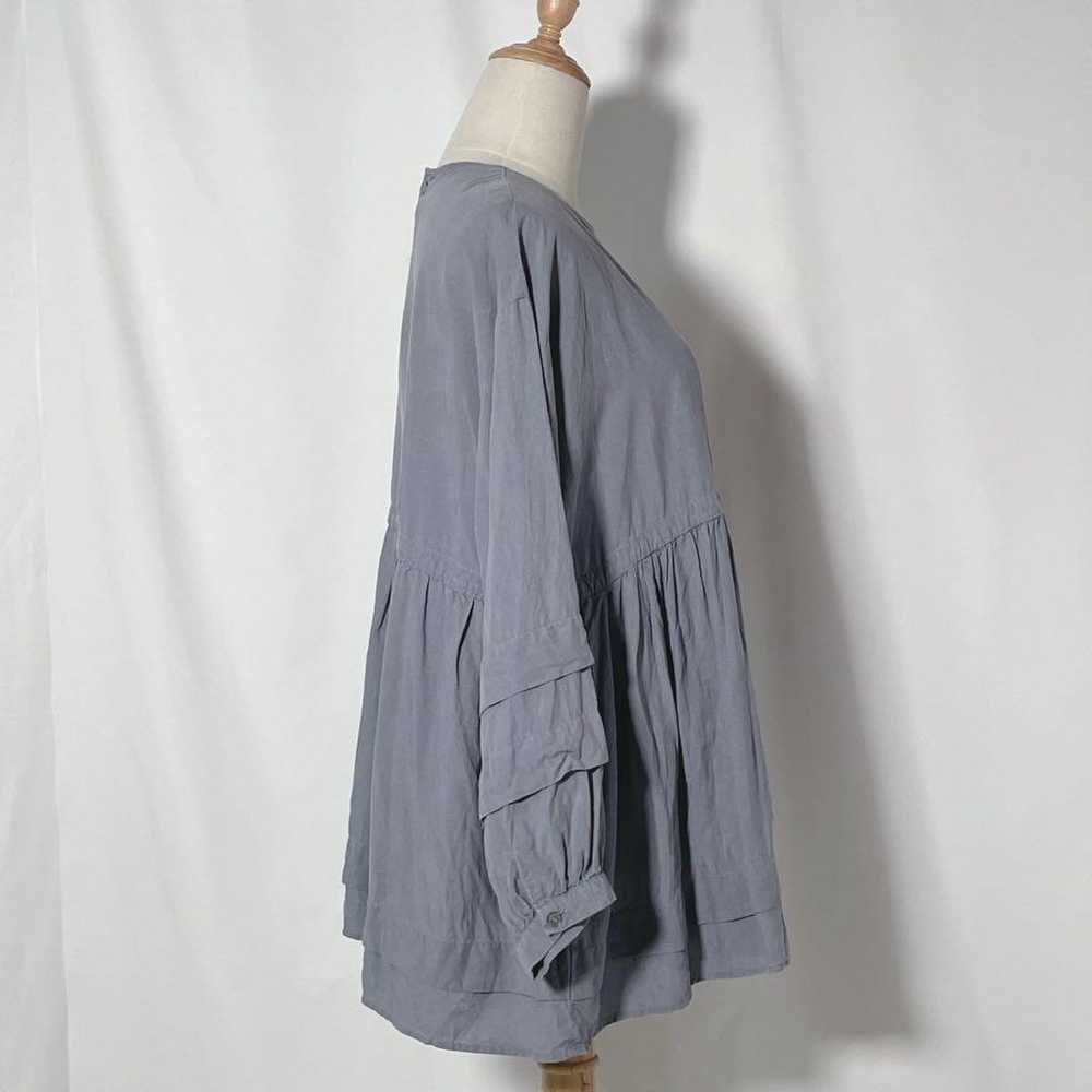 Urban Research Doors Linen Blend Puff Sleeve Fril… - image 4