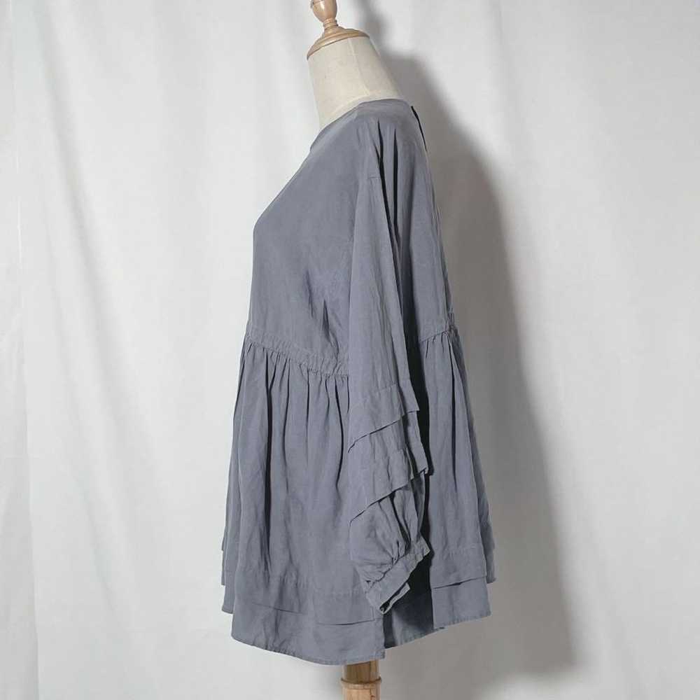 Urban Research Doors Linen Blend Puff Sleeve Fril… - image 5