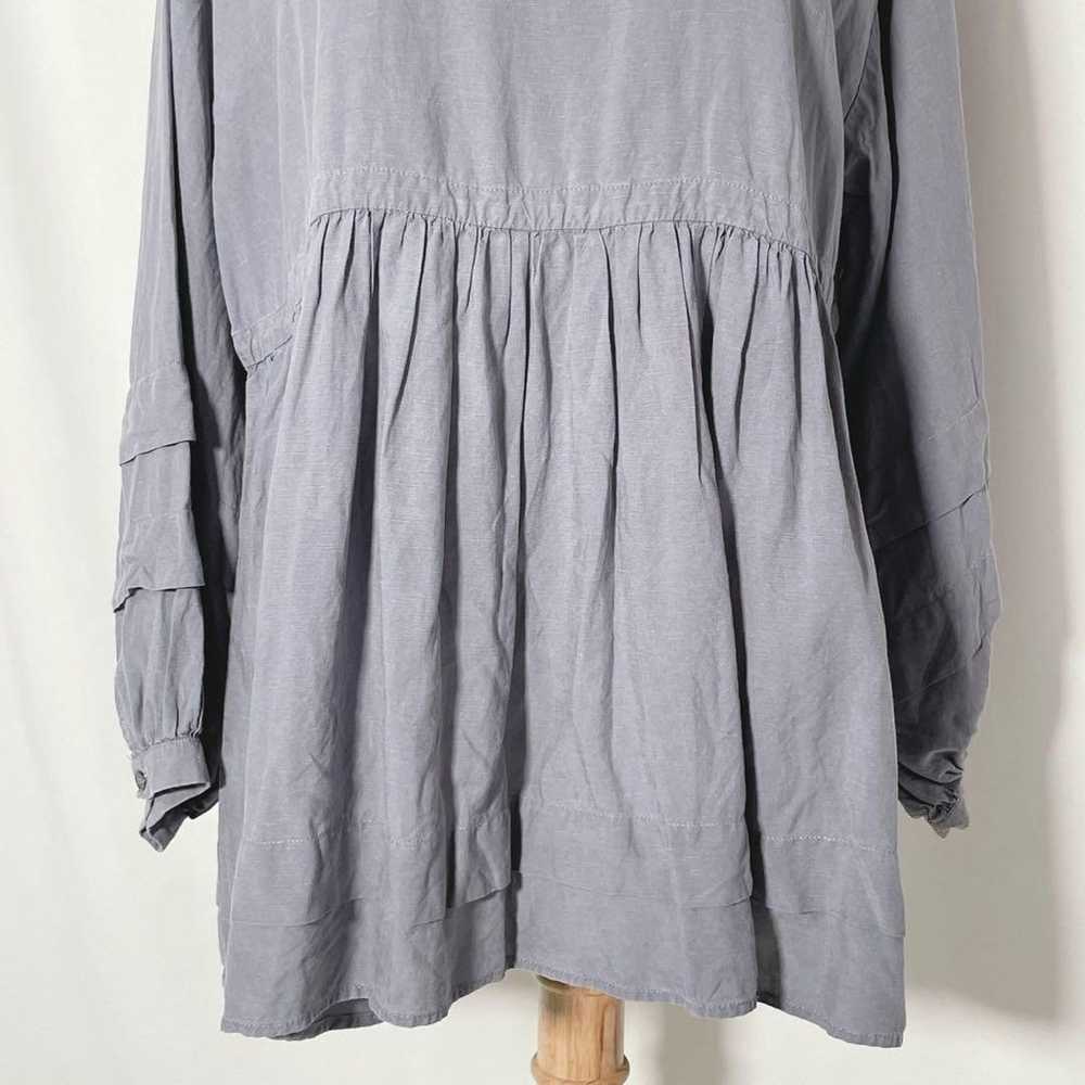 Urban Research Doors Linen Blend Puff Sleeve Fril… - image 8