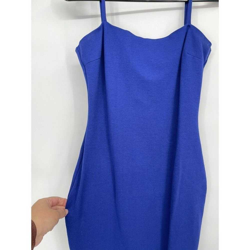 LULUS Blue Bodycon Midi Dress Size Medium - image 2