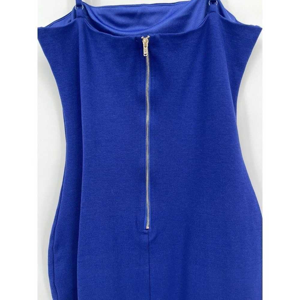 LULUS Blue Bodycon Midi Dress Size Medium - image 6