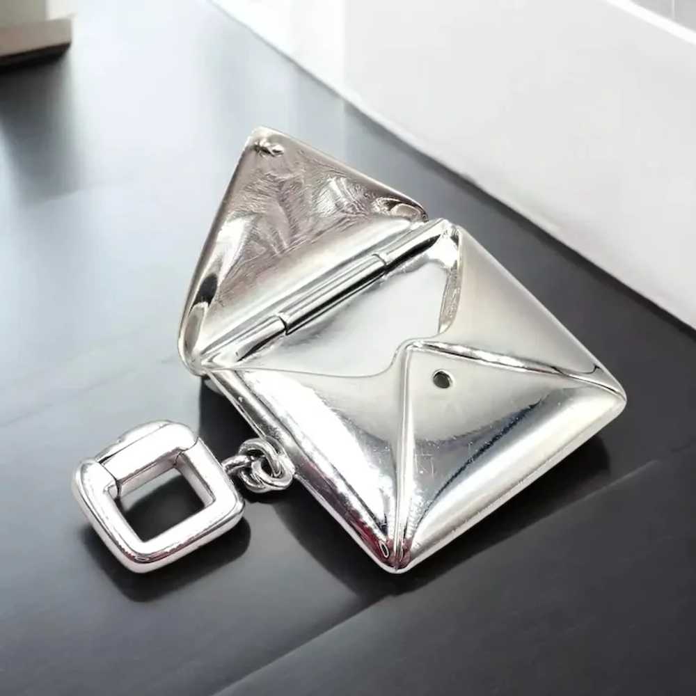 Rare! Louis Vuitton LV 18k White Gold Opening Env… - image 3