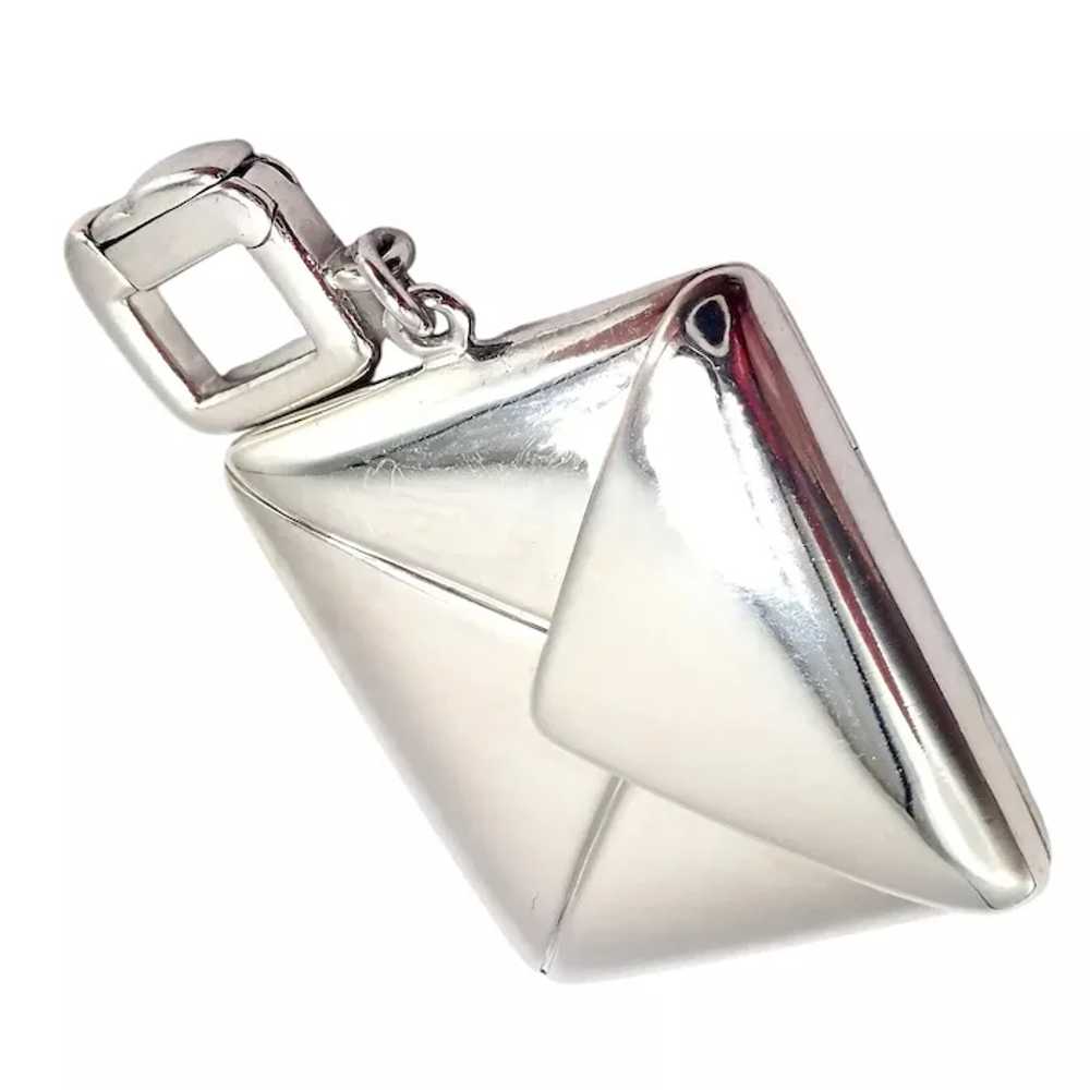 Rare! Louis Vuitton LV 18k White Gold Opening Env… - image 9