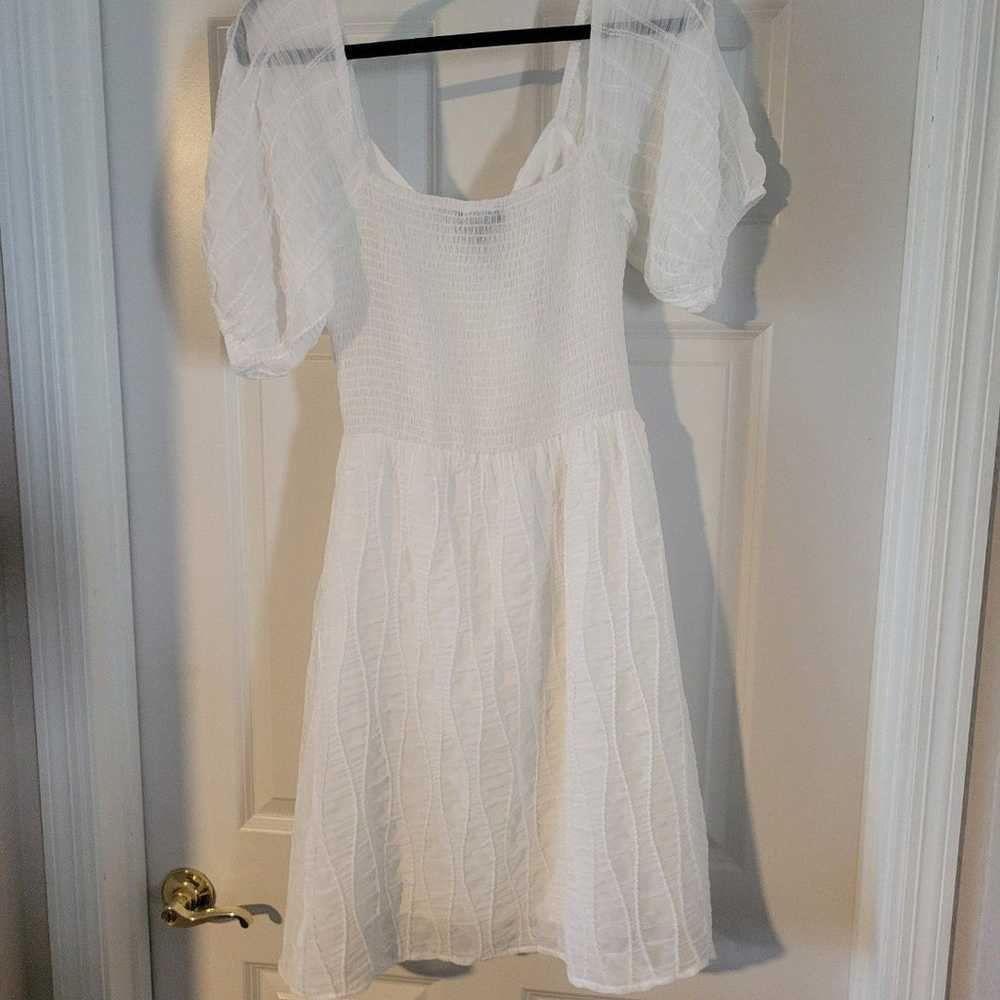 Lucy Paris white dress size SMALL - image 2