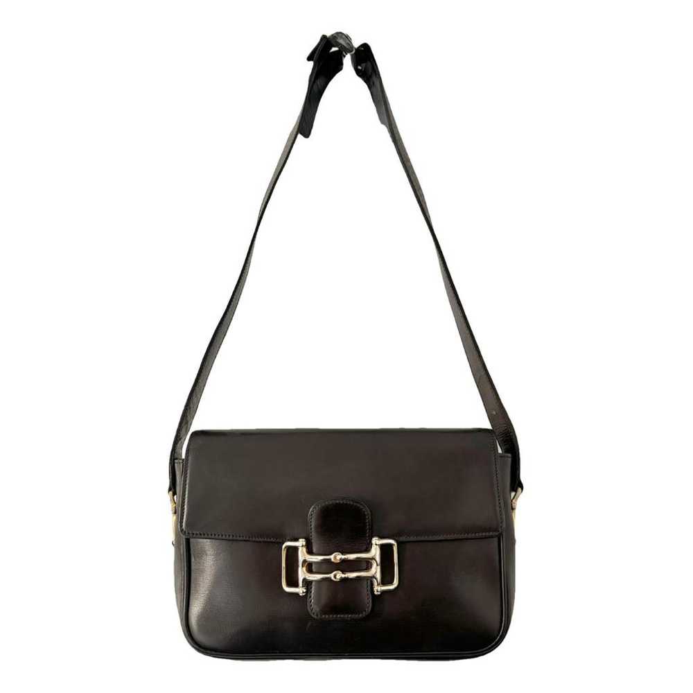 Celine Crécy Vintage leather crossbody bag - image 1