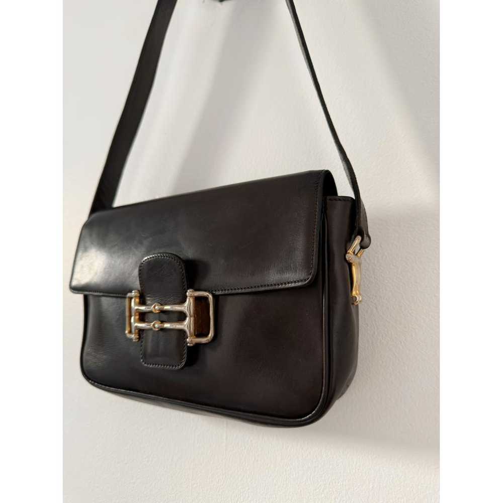 Celine Crécy Vintage leather crossbody bag - image 5