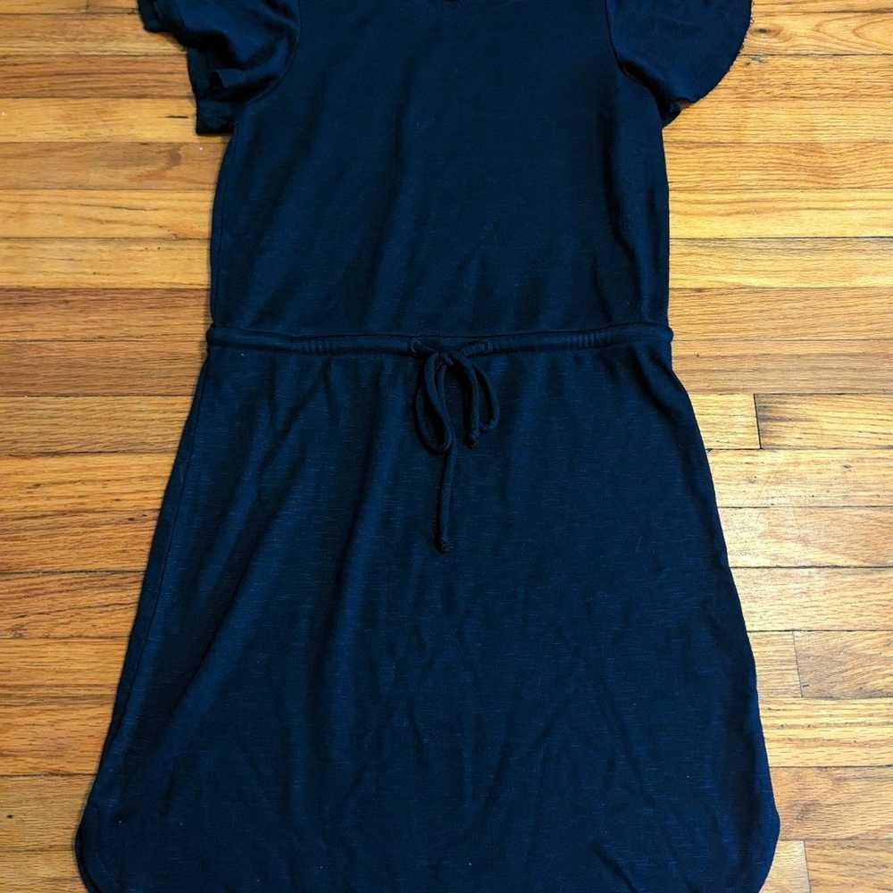 PAIGE Women's Navy Dress size Small Brielle Draws… - image 2