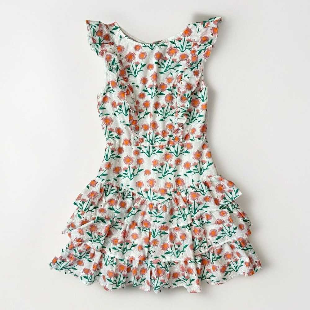 Petal And Pup Dress Womens Size 4 Floral Ruffle E… - image 1