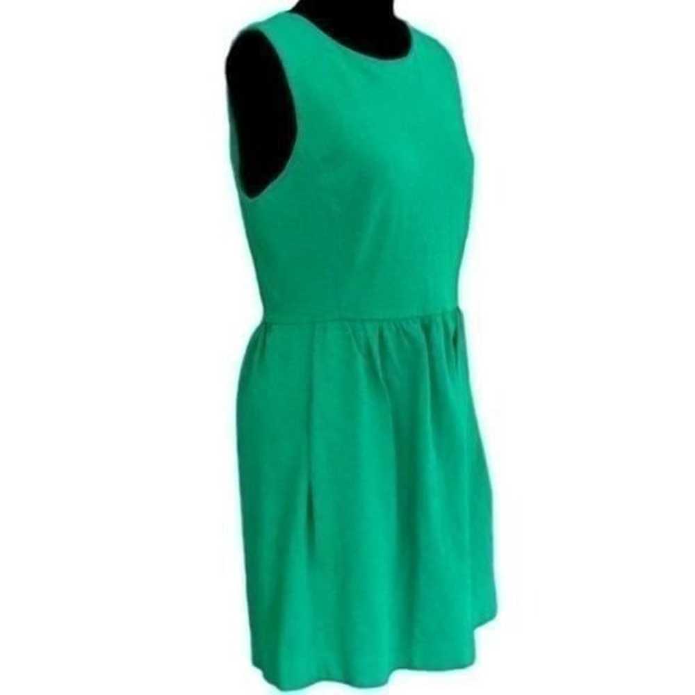 J Crew Factory Daybreak emerald green sleeveless … - image 4