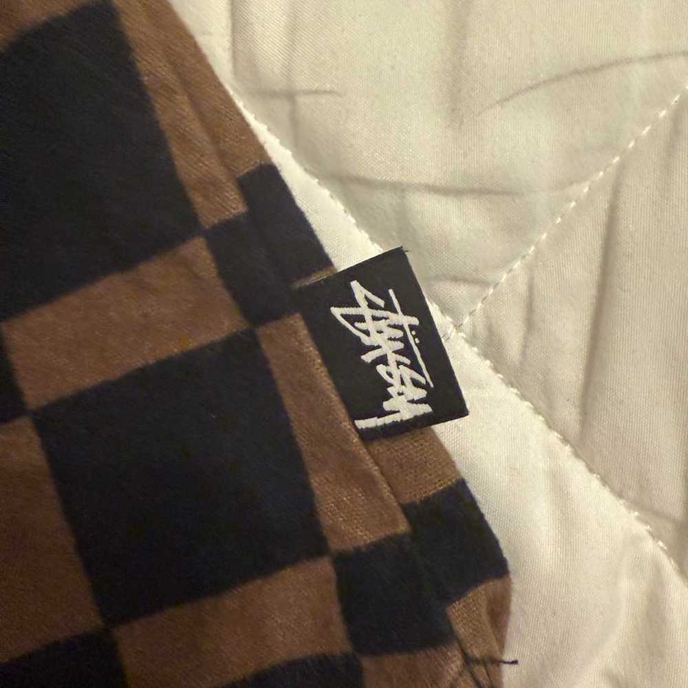 Stussy Women's Flannel Shirt Vintage Second-Hand - image 4