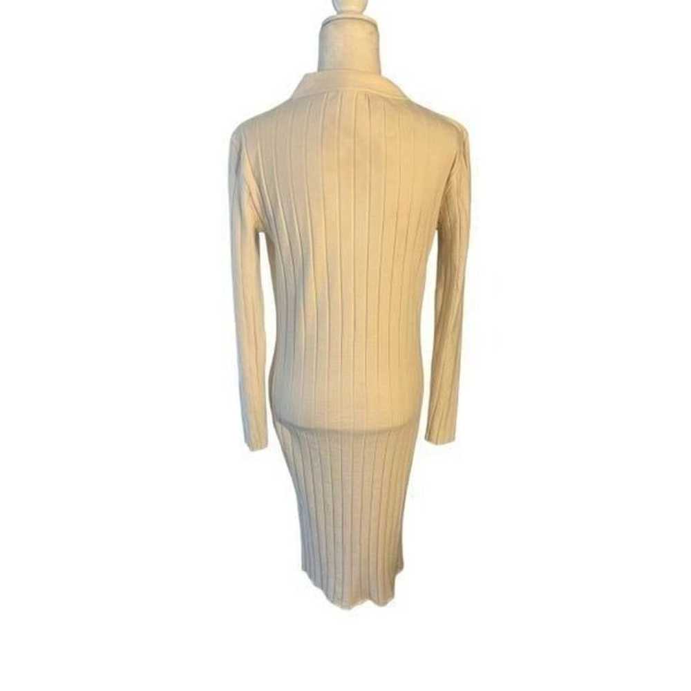 ZARA ribbed bodycon dress - image 9