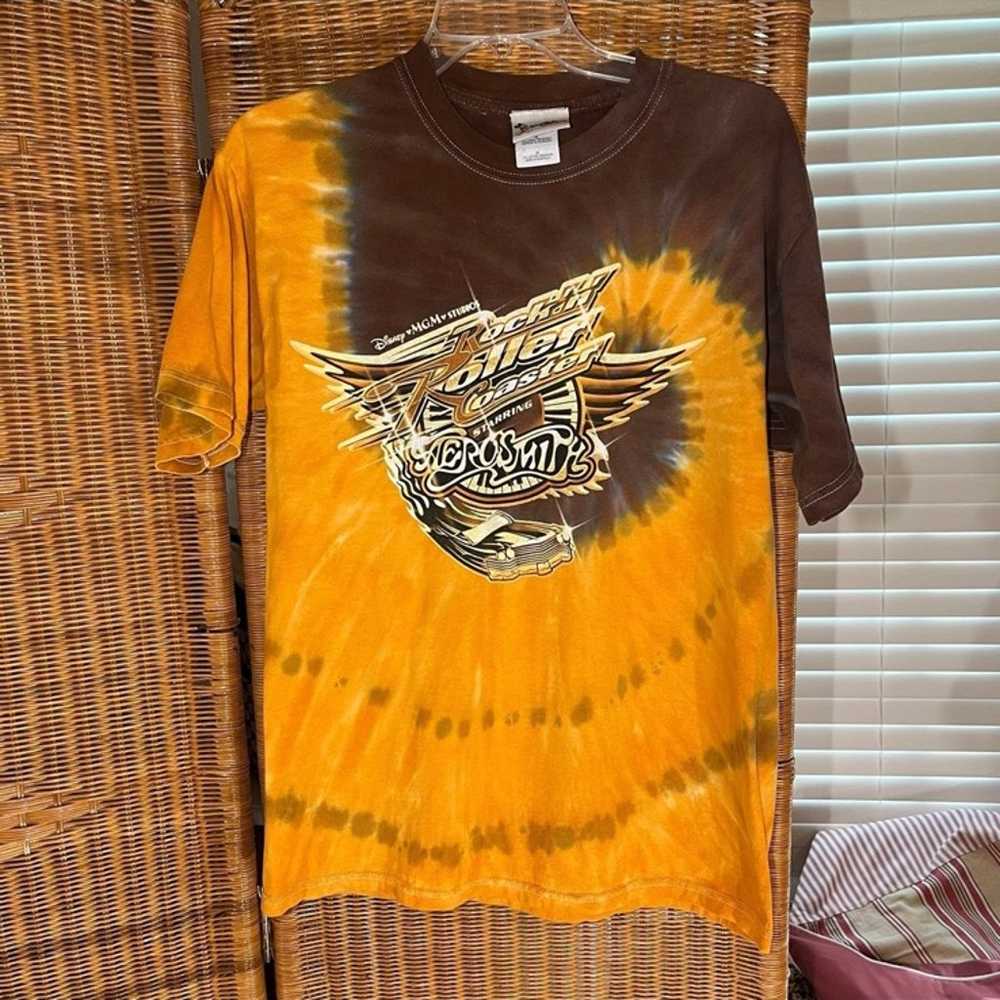 Vintage Disney Aerosmith rockin roller coaster ti… - image 2