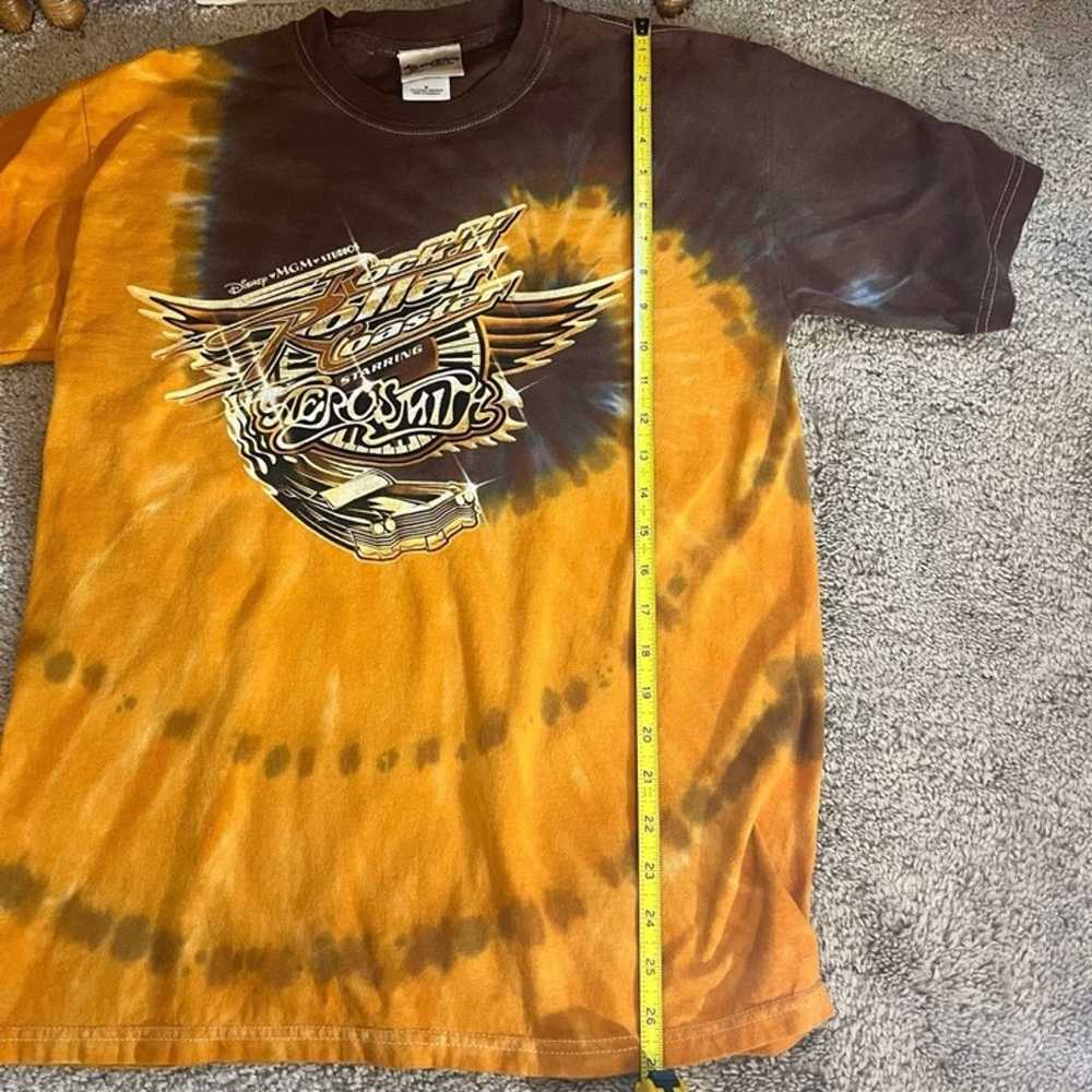 Vintage Disney Aerosmith rockin roller coaster ti… - image 9