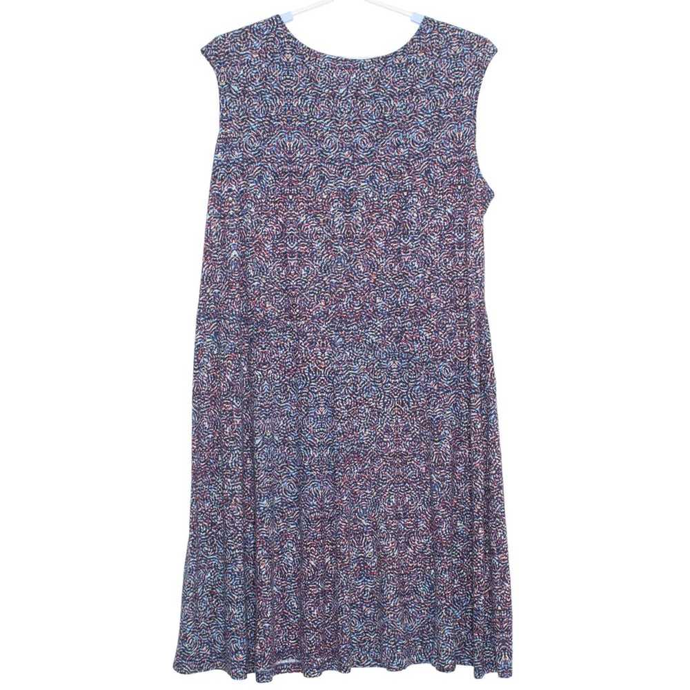 Nic + Zoe Womens Dress Surplice Midi Boho Retro F… - image 4