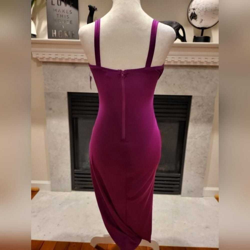 Queen Mania Rutched Sleeveless Purple Maxi Dress … - image 2