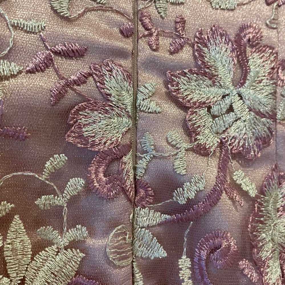 ROBEdeFLEURS High-end Flower Motif Frill Sleeve - image 7