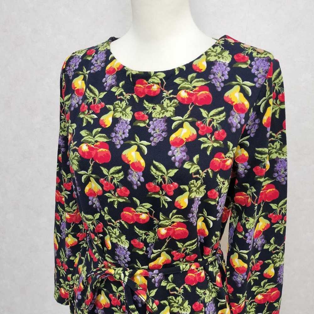 JUNKO SHIMADA PART2 Fruit Pattern Waist Ribbon Pl… - image 10