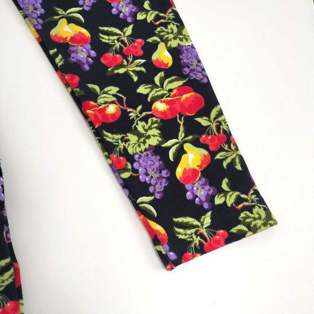 JUNKO SHIMADA PART2 Fruit Pattern Waist Ribbon Pl… - image 4