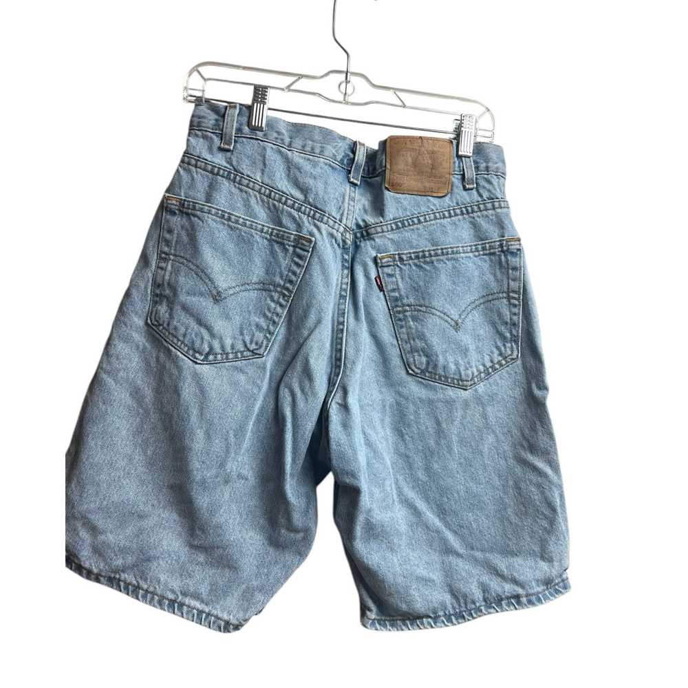 Levi's Levi 560 Loose Fit Denim Blue Jeans Shorts… - image 7