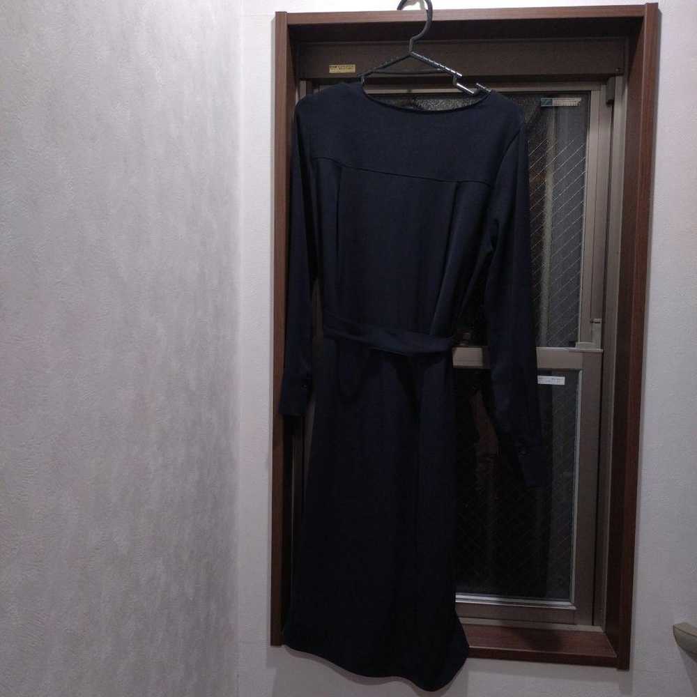 PLST Black Long Sleeve Dress M - image 2