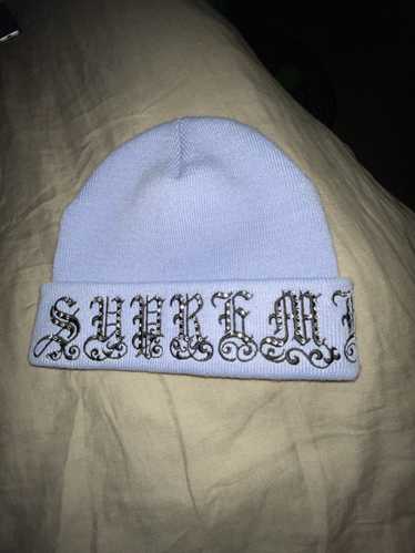 Supreme Supreme Old English Rhinestone Beanie Ligh